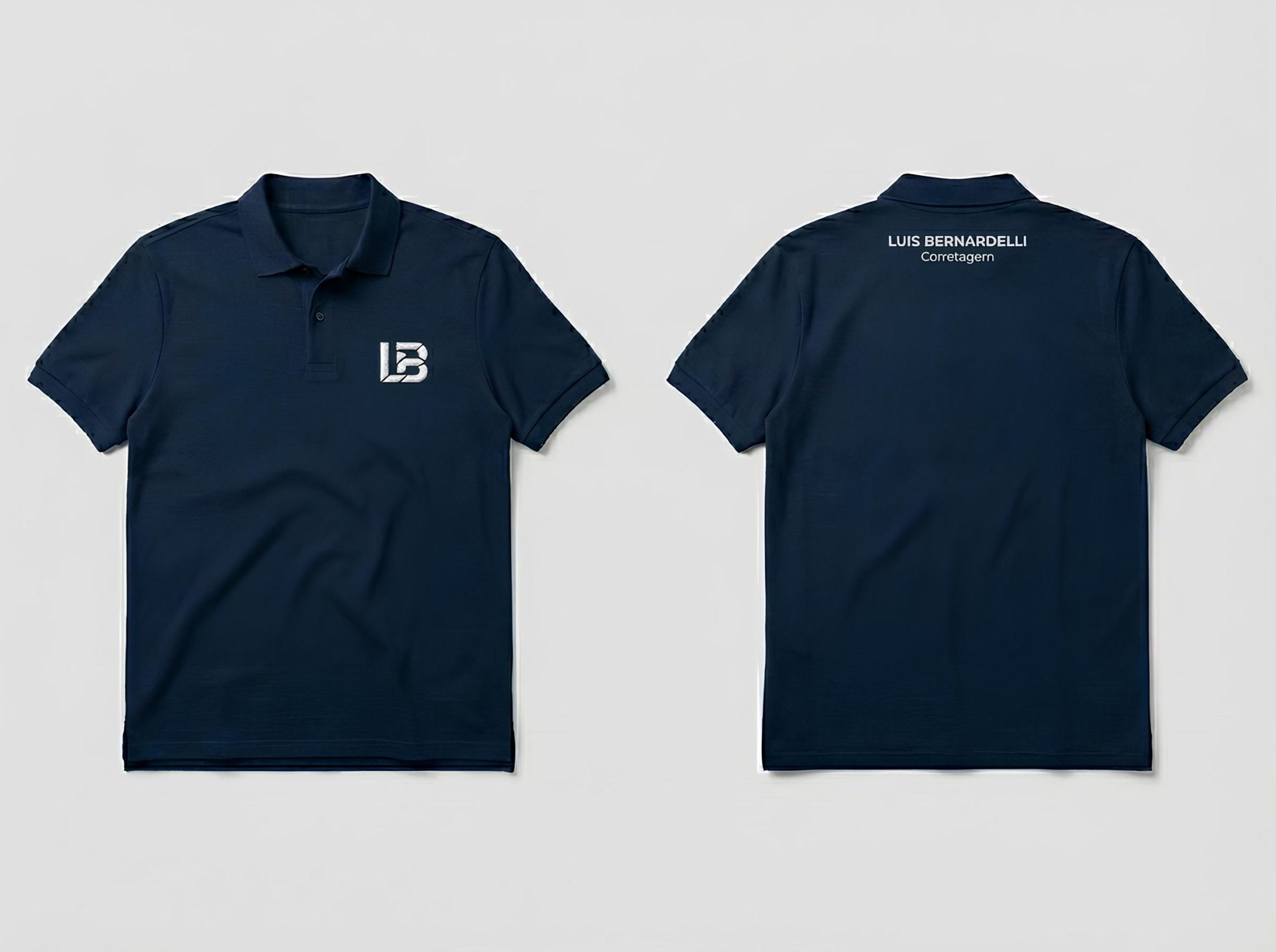 Polo azul