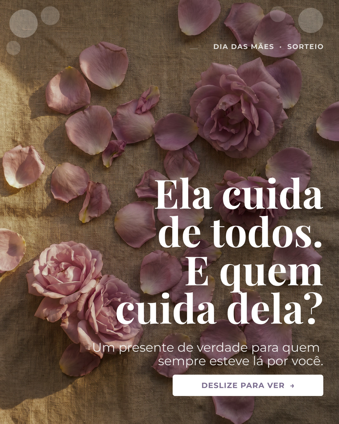 Campanha Dia das Mães — Capa