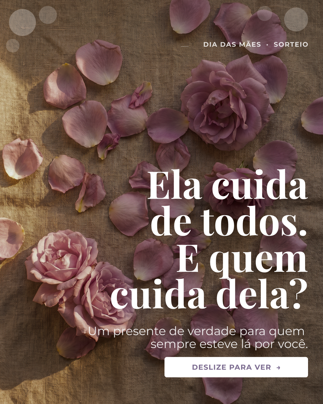 Campanha Dia das Mães — Capa